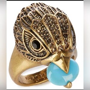 Kurt Geiger Signature Eagle Stone Statement Cocktail Ring